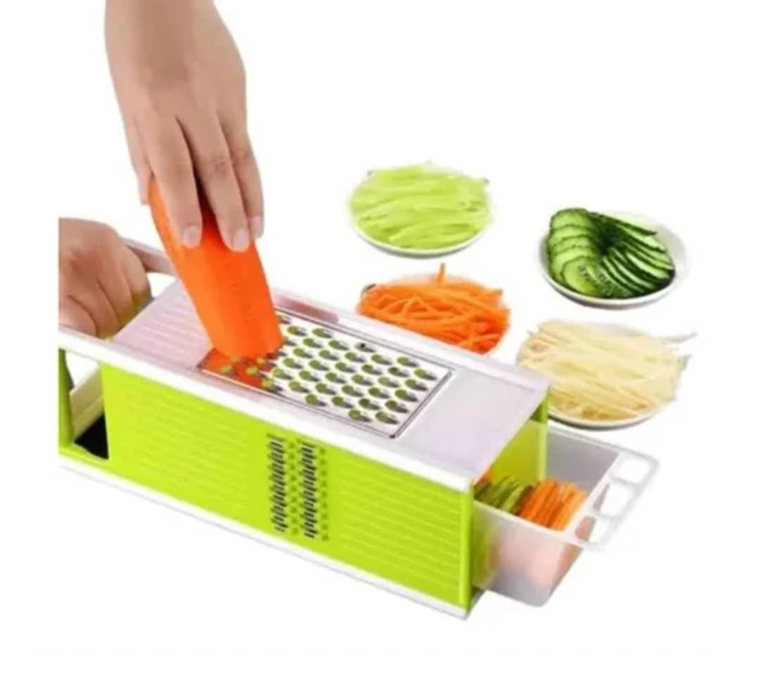 قطّاعة الخضروات متعددة4في 1 الاستخدام 🥕🥒