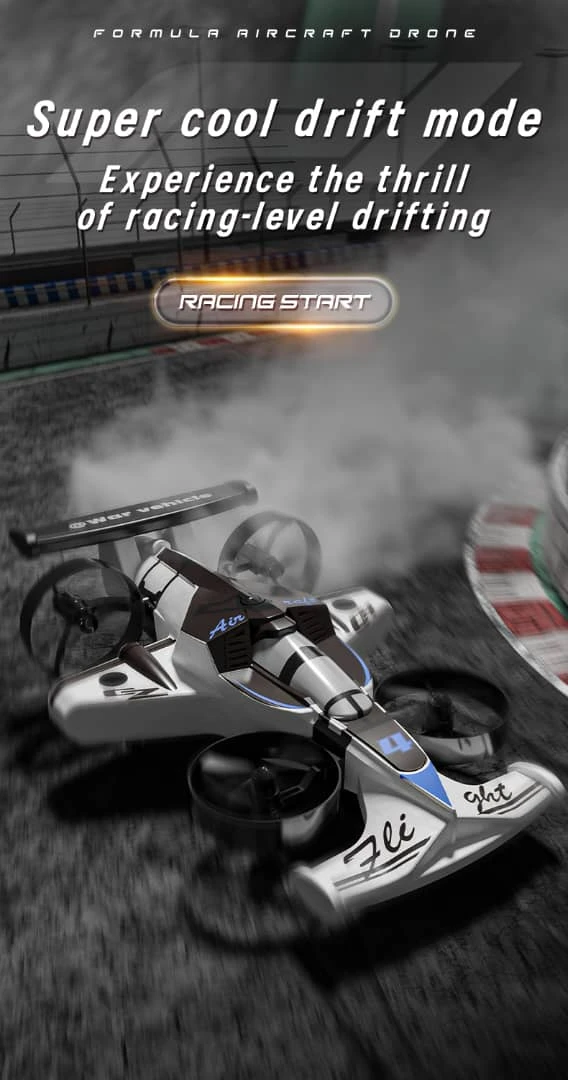 سيارة الدرون الطائرة (2 في 1) 🏎️✈️ –